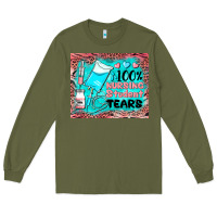 Army Green 100 nursing student tears mousepad Long Sleeve Tee - BarkalooDesign