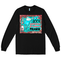 Black 100 nursing student tears mousepad Long Sleeve Tee - BarkalooDesign