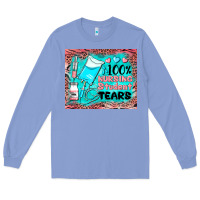 Colony Blue 100 nursing student tears mousepad Long Sleeve Tee - BarkalooDesign