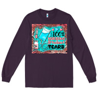 Plum 100 nursing student tears mousepad Long Sleeve Tee - BarkalooDesign