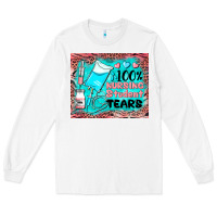 White 100 nursing student tears mousepad Long Sleeve Tee - BarkalooDesign
