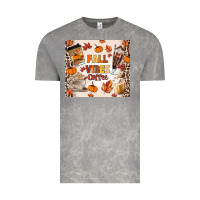 Cloud Rock fall vibes coffee Vintage Tee - MaliasSmallBusiness