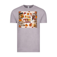 Vintage Zinc fall vibes coffee Vintage Tee - MaliasSmallBusiness
