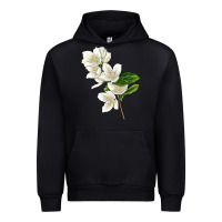 Black Mock Oranges Illustrations Urban Hoodie - LillyAllenDesigns