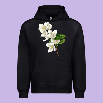 Mock Oranges Illustrations Urban Hoodie Designed By Lillyallendesigns