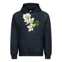 Navy Mock Oranges Illustrations Urban Hoodie - LillyAllenDesigns