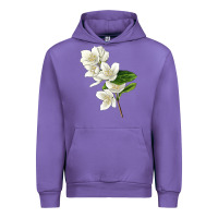 Tulip Mock Oranges Illustrations Urban Hoodie - LillyAllenDesigns