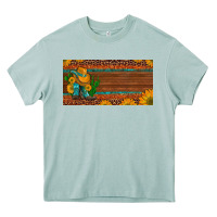 Arona custom cowboy boots sunflowers and cactus license plate Heavy Core Tee - Artiststas