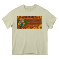 Mossy custom cowboy boots sunflowers and cactus license plate Heavy Core Tee - Artiststas