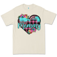 Bone mommy leopard turquoise heart Premium Tee - JahusDesignShop