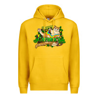 Lemon St. Patrick's Day cat Premium Hoodie - HowdyJamesFarm