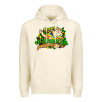 Sandshell St. Patrick's Day cat Premium Hoodie - HowdyJamesFarm