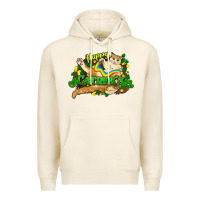 Tofu St. Patrick's Day cat Premium Hoodie - HowdyJamesFarm