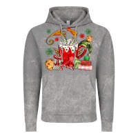 Cloud Rock cup of chocolate and cookies Vintage Hoodie - MaliasSmallBusiness