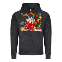 Cup Of Chocolate And Cookies Vintage Hoodie | Teevron