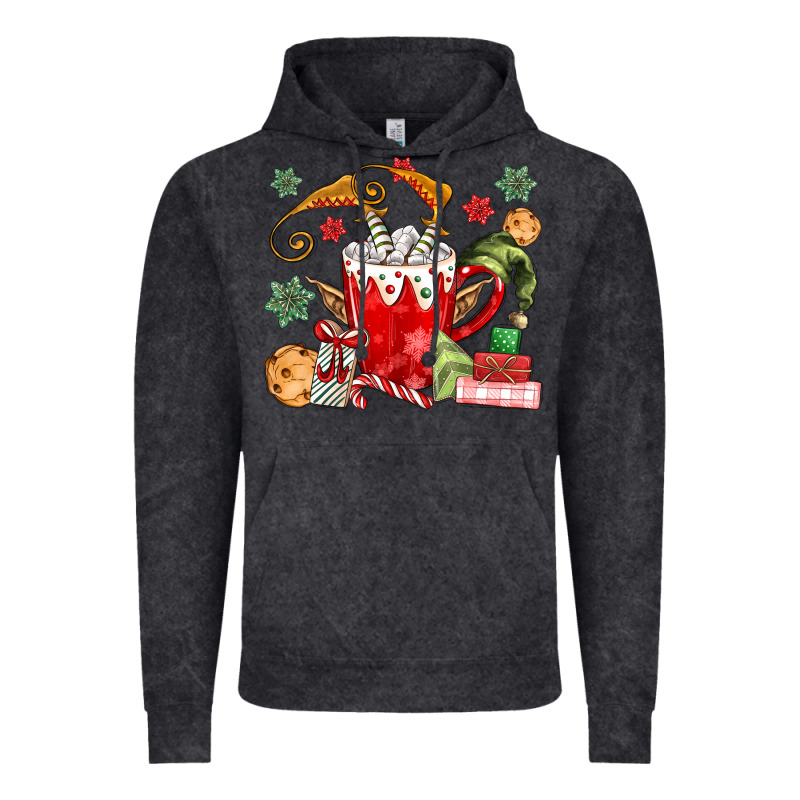 Cup Of Chocolate And Cookies Vintage Hoodie by MaliasSmallBusiness | Teevron
