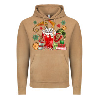 Vintage Camel cup of chocolate and cookies Vintage Hoodie - MaliasSmallBusiness