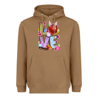 Toasted Coconut Easter love Teacher Heavyweight Hoodie - OliviaCreatesArt