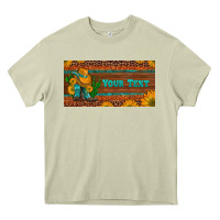 Mossy preview custom cowboy boots sunflowers and cactus license plate Heavy Core Tee - Artiststas