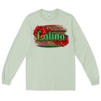 Matcha latina with serape and roses Long Sleeve Tee - Jasminsmagicworld