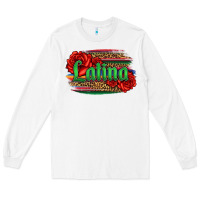 White latina with serape and roses Long Sleeve Tee - Jasminsmagicworld