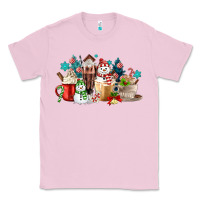 Bubblegum Pink christmas coffee Classic Tee - MaliasSmallBusiness