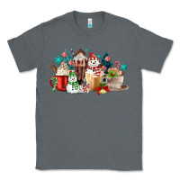 Charcoal Heather christmas coffee Classic Tee - MaliasSmallBusiness