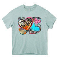 Arona western leopard  racing  hearts Heavy Core Tee - AdoDesignShop