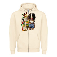 Sandshell juneteenth justice now Zipper Hoodie - CowGirlArtShop
