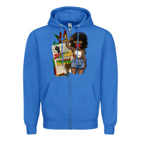 True Royal juneteenth justice now Zipper Hoodie - CowGirlArtShop