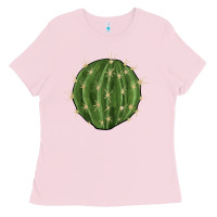 Bubblegum Pink cactus Ladies Tee - BarkalooDesign