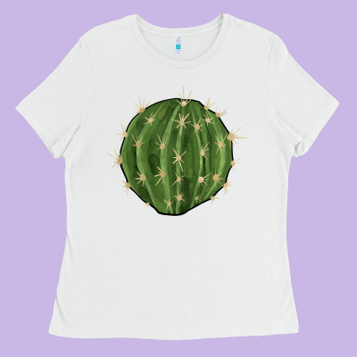 Cactus Ladies Tee Designed By Barkaloodesign