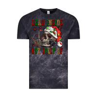Cloud Black Dead inside but jolly af Vintage Tee - NancyCooperArtShop