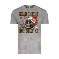 Cloud Rock Dead inside but jolly af Vintage Tee - NancyCooperArtShop