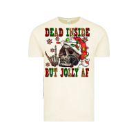 Vintage Arctic Dead inside but jolly af Vintage Tee - NancyCooperArtShop