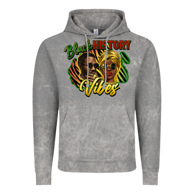Black History Vibes Vintage Hoodie by NancyCooperArtShop | Teevron