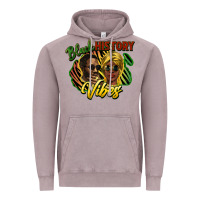 Vintage Zinc black history vibes Vintage Hoodie - NancyCooperArtShop