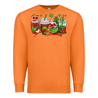 Carrot christmas santa claus coffee cups Premium Sweatshirt - OliviaCreatesArt