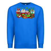 True Royal christmas santa claus coffee cups Premium Sweatshirt - OliviaCreatesArt