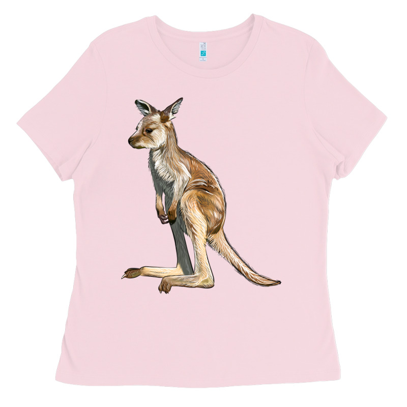 Baby Kangaroo Ladies Tee by LillyAllenDesigns | Teevron