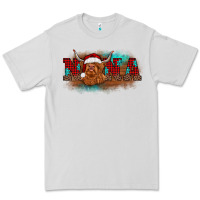 Dove Grey christmas nana highland cow Premium Tee - BarkalooDesign