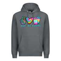 Rock peace love loaded tea Premium Hoodie - JahusDesignShop