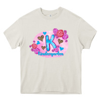 Cream back to school flowers kindergarten 3200x2400 Heavy Core Tee - AdoDesignShop