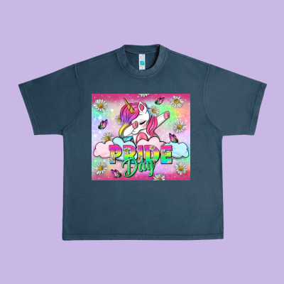 Pride Day Lgbtq+ Tumbler Urban Heavy Tee Designed By Bundleandbundleshop