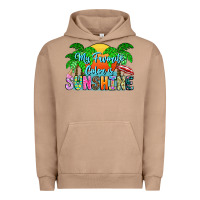 Pigment Burro My Favorite Coloris Sunshine Urban Hoodie - CowhideDigitalArt