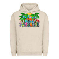 Pigment French Oak My Favorite Coloris Sunshine Urban Hoodie - CowhideDigitalArt