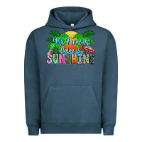 Pigment Midnight Navy My Favorite Coloris Sunshine Urban Hoodie - CowhideDigitalArt