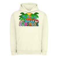 Pigment Pistachio My Favorite Coloris Sunshine Urban Hoodie - CowhideDigitalArt