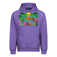 Tulip My Favorite Coloris Sunshine Urban Hoodie - CowhideDigitalArt