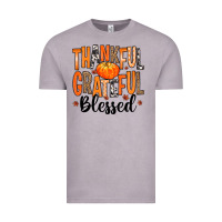 Vintage Zinc Thankful Grateful Blessed Vintage Tee - MaliasSmallBusiness